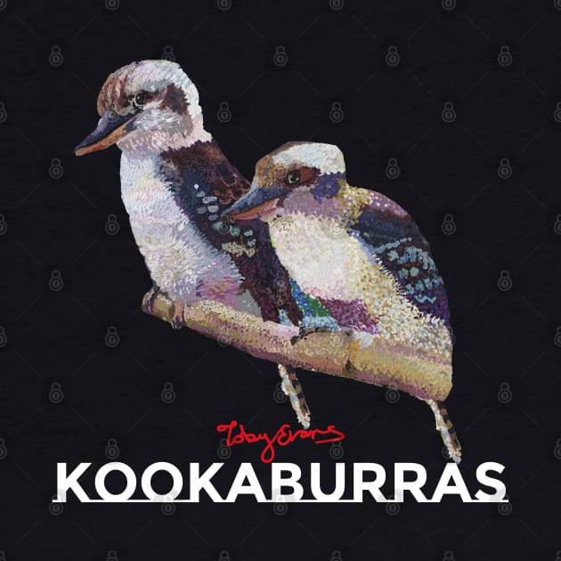 kookaburras by tobycentreart